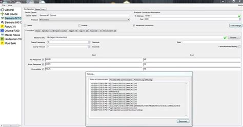 Predator MDC CNC Data Collection 